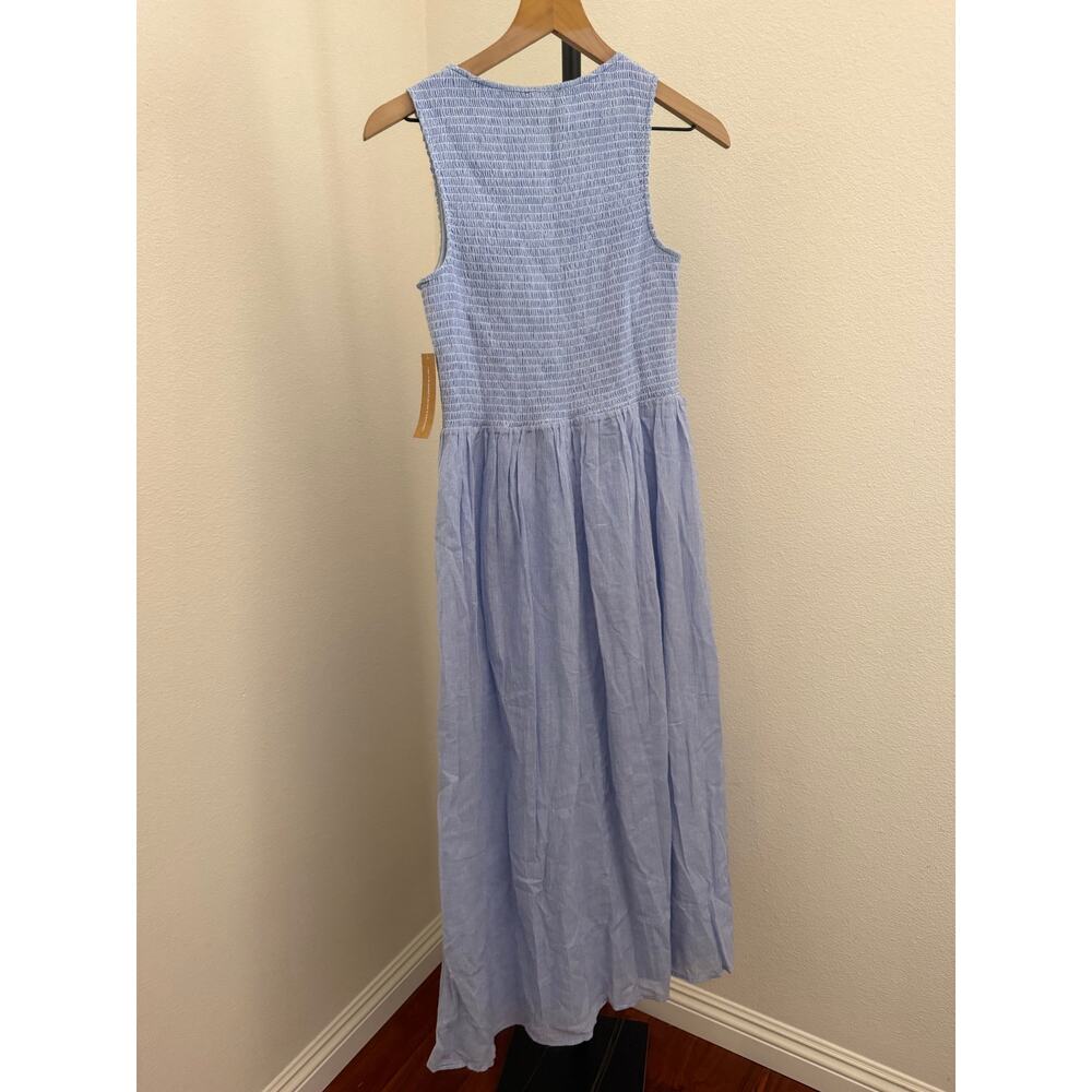 New O.P.T Vmleya Stripe Smock Dress O.P.T sz S - Picture 4 of 4